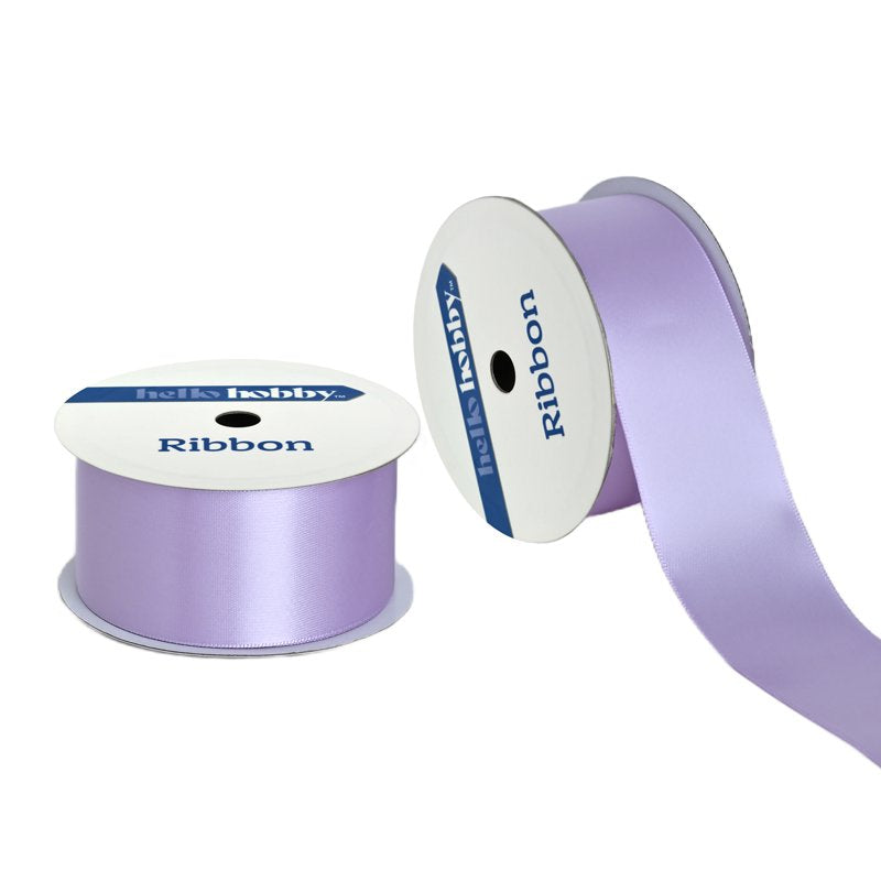 Purple Satin Ribbon 1.5 Inch Wide, 7 Yards for Gift Wrapping & Crafts