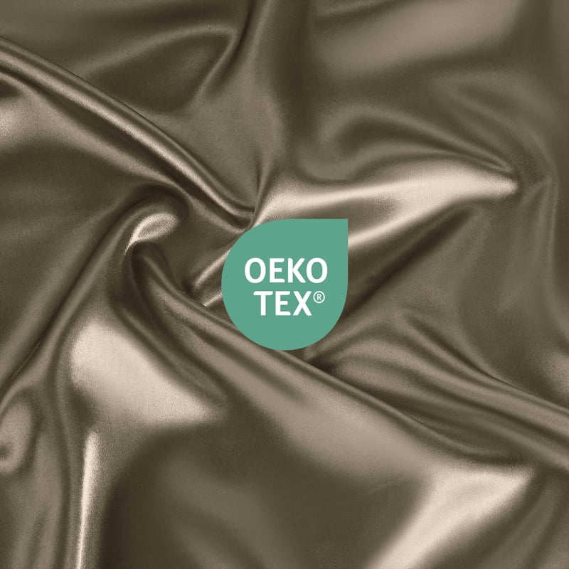 Gold Satin Pillowcases - 2 Pack Standard Silky Sleep & Hair Care