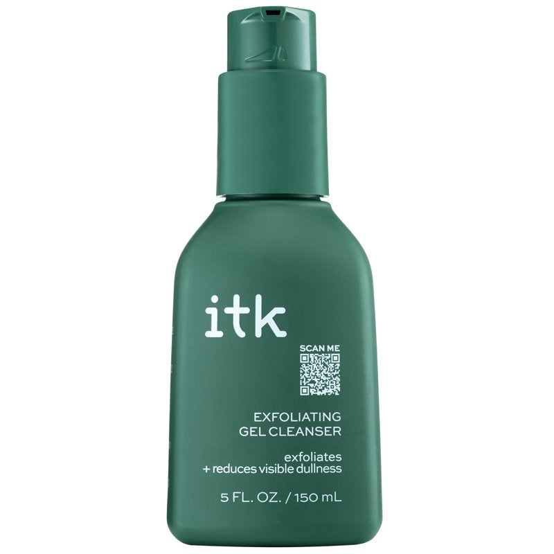 Exfoliating Gel Face Wash with Glycolic Acid and Spirulina, 5 oz