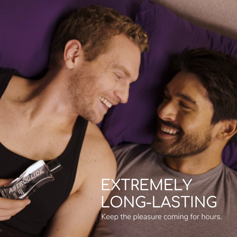 Premium Silicone Personal Lubricant, Waterproof Long-Lasting Lube, 2.5 fl oz