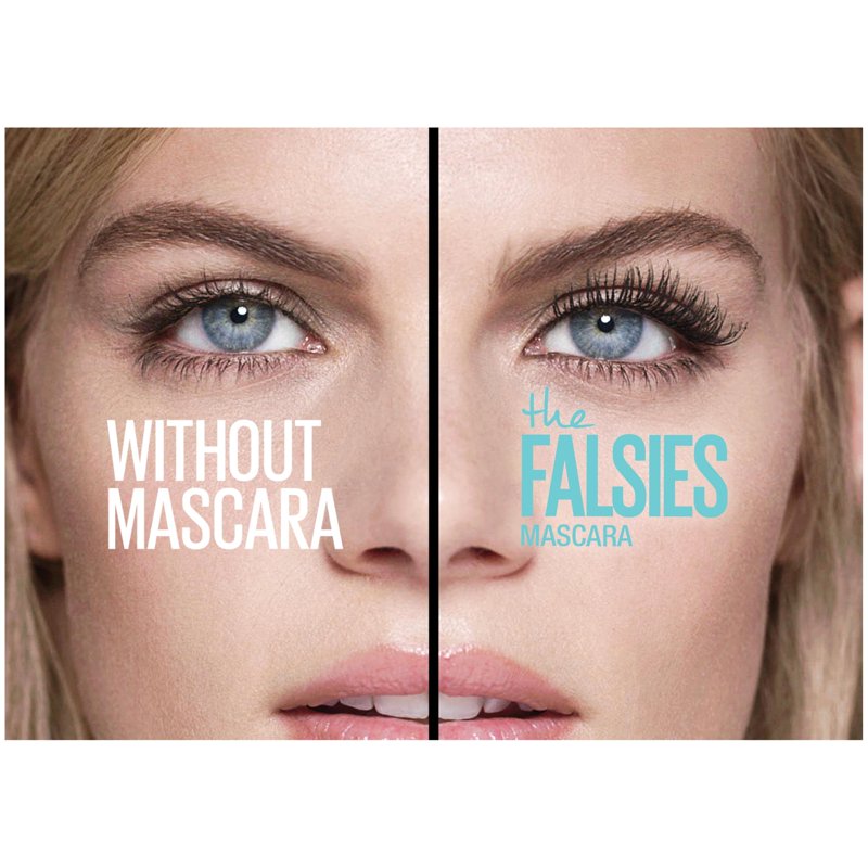 Volumizing Waterproof Mascara with Spoon Brush for False Lash Effect