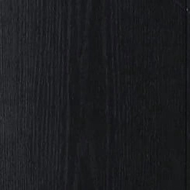Ezra China Cabinet - Rich Black Finish with Glass Doors