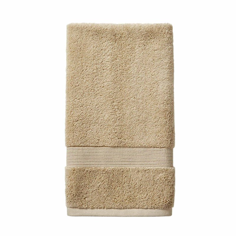 6-Piece Cotton Towel Set - Soft & Absorbent Bath Towels in Almond Biscuit - Better Homes & Gardens