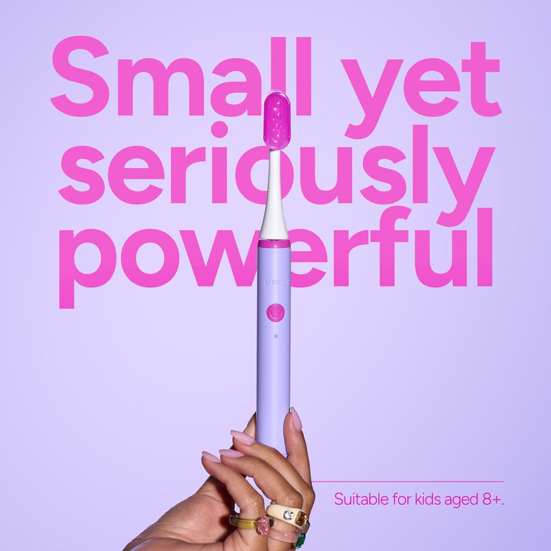Sonic Edge Rechargeable Electric Toothbrush - Compact Travel-Friendly Design