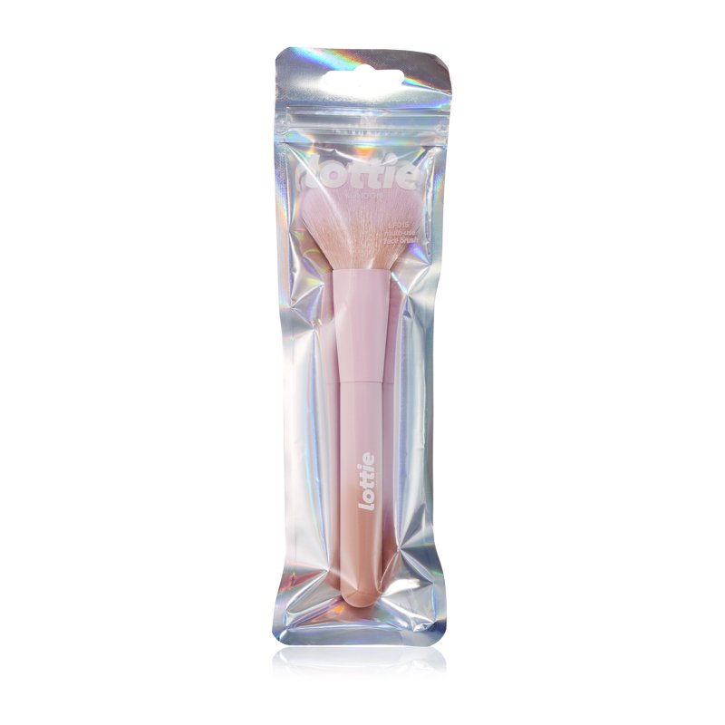 Multi-Use Face Makeup Brush - Super-Soft Synthetic Bristles