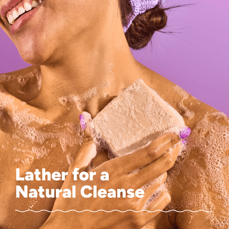 Natural Body Soap Bar for Women - Moonlight Vanilla, 5 Oz