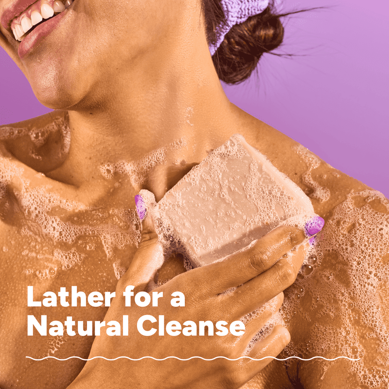 Natural Body Soap Bar - Watermelon Rush Scented Cold-Process Cleanser