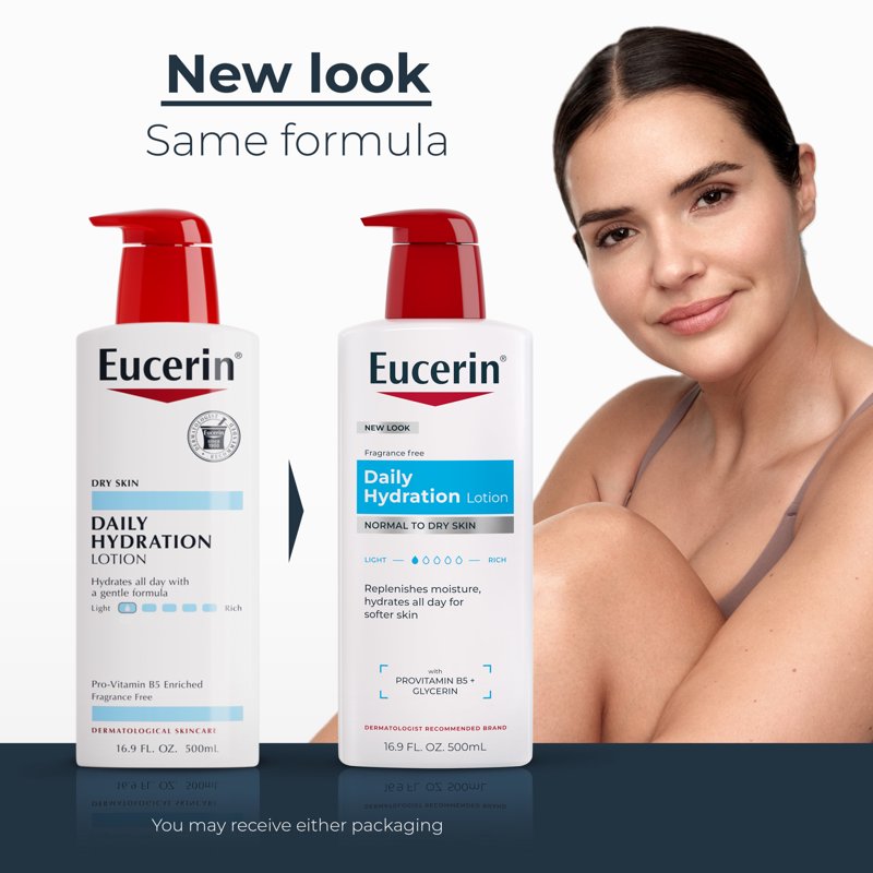 Daily Hydration Body Lotion for Normal to Dry Skin - Fragrance Free