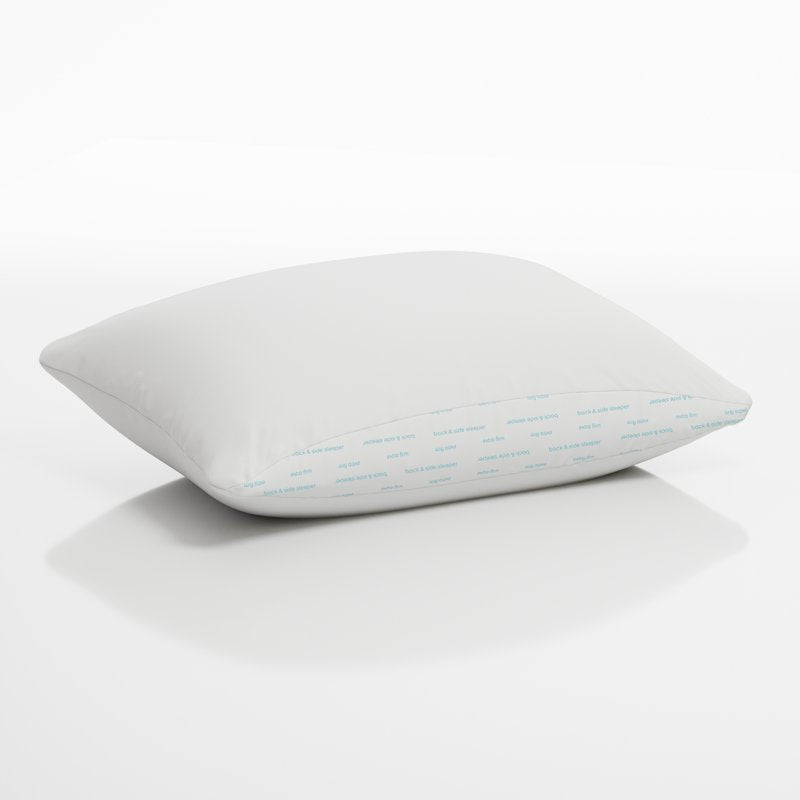 (2 Pack) Mainstays Back & Side Sleeper Bed Pillow - Standard/Queen, Extra Firm Support