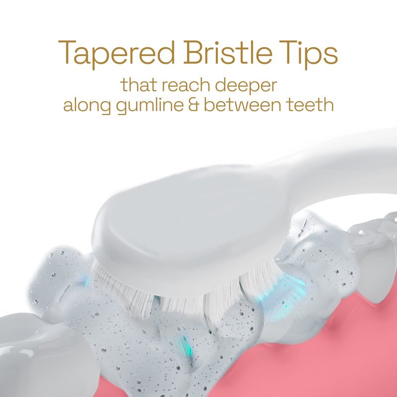 Battery Powered Toothbrush Replacement Heads, 2 Pack