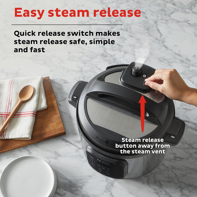 8Qt RIO Chef Series 7-in-1 Multi-Cooker - Black