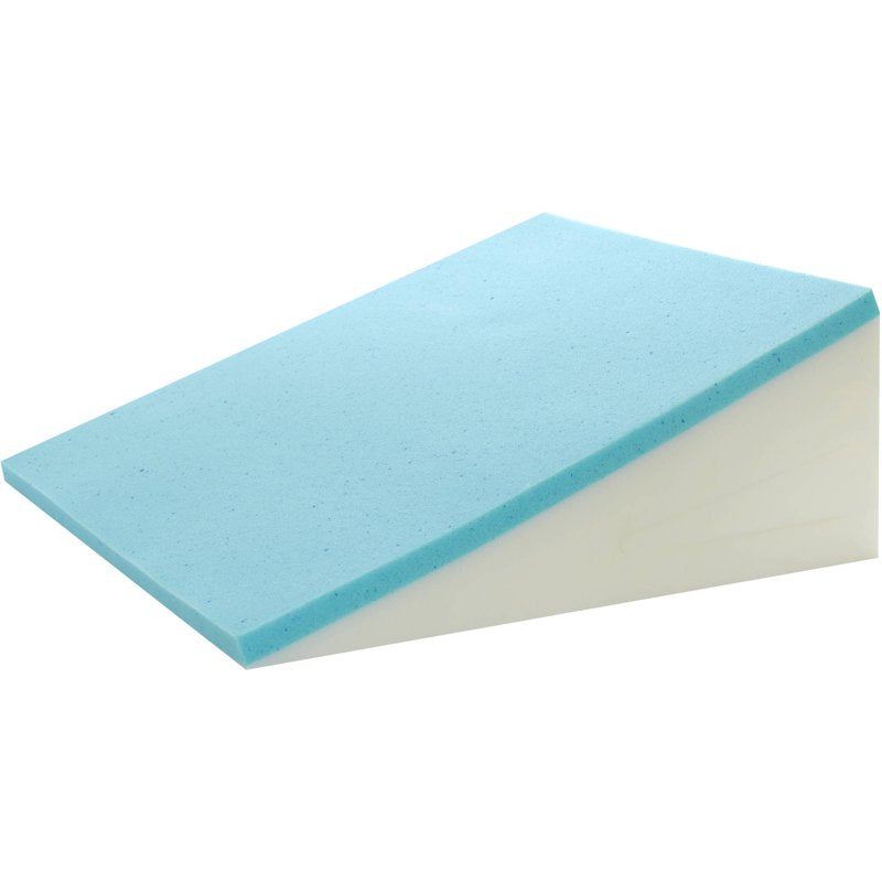 Adjustable Memory Foam Wedge Pillow with Cooling Gel Cover - Support & Relief