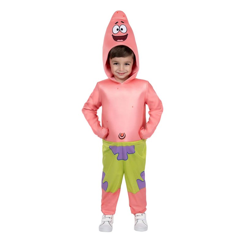 Kids Patrick Star Halloween Costume Jumpsuit - Pink Deluxe