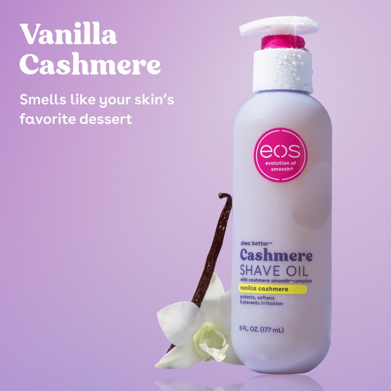 Vanilla Cashmere Moisturizing Shave Oil for Sensitive Skin - 6 fl oz