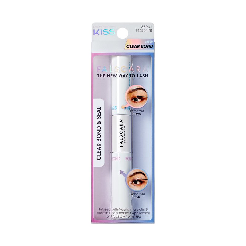 DIY False Eyelash Cluster Kit, 120 Pieces with Bond & Seal Adhesive