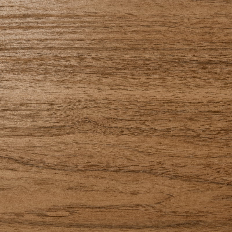 Console Table with Lower Shelf - Warm Walnut Finish