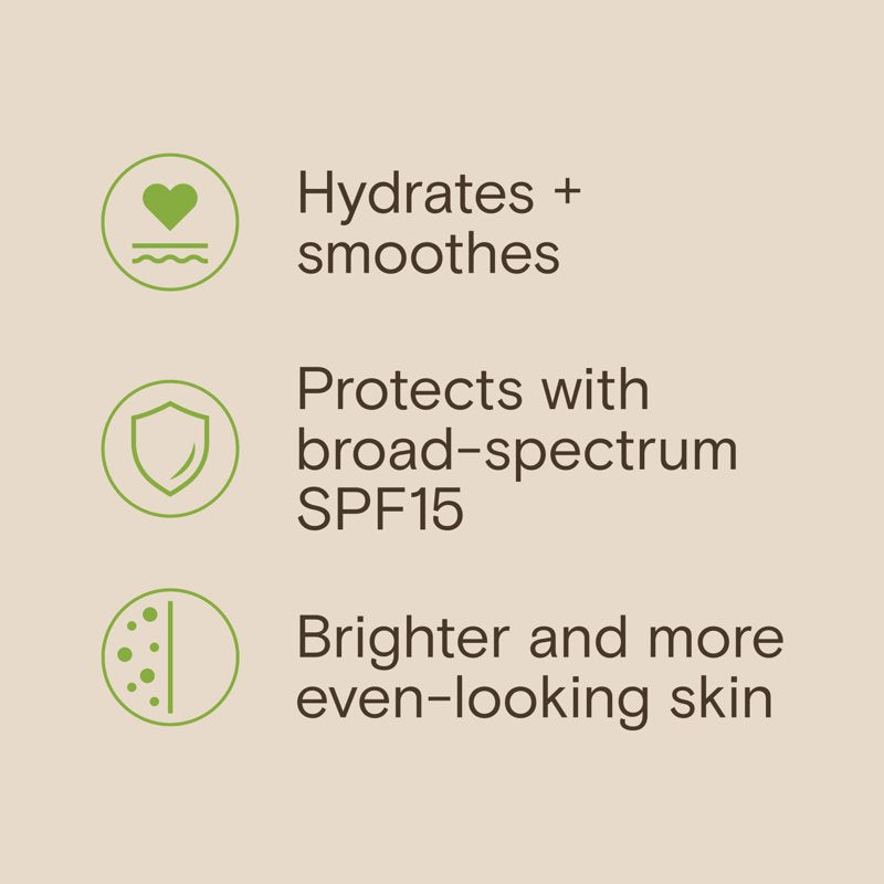 Radiant Skin Daily Face Moisturizer with SPF 30, Tone Correcting Soy, 2.3 Fl Oz