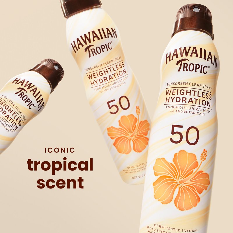 Weightless Hydration Clear Spray Sunscreen SPF 50 - 6oz