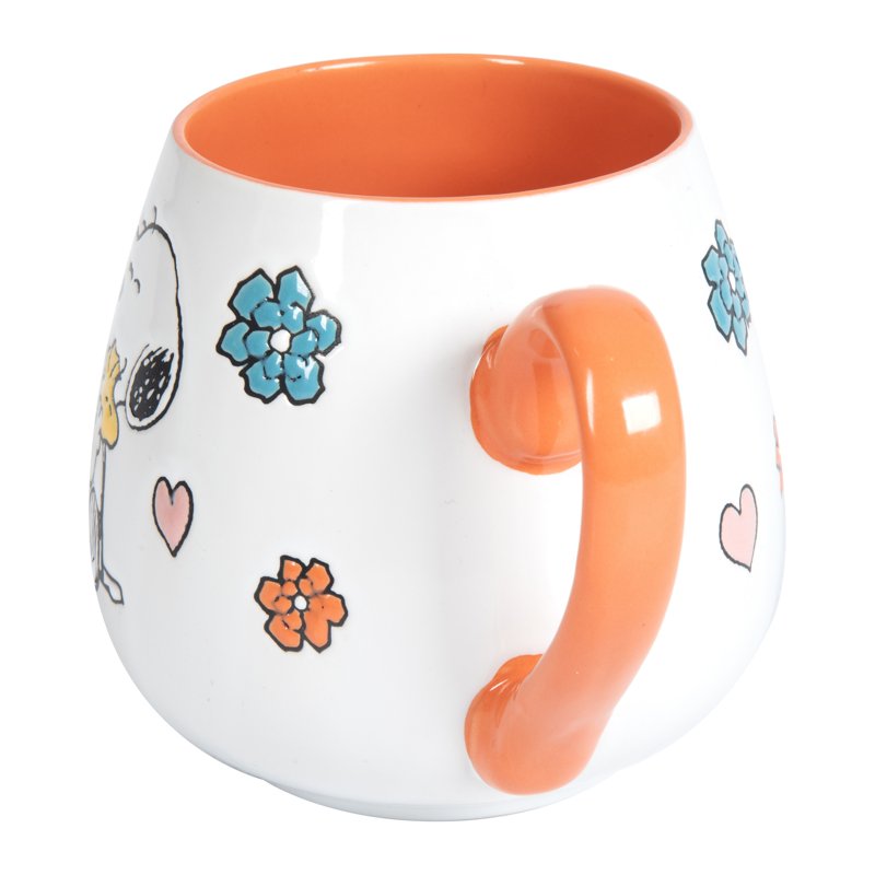 20oz Large Stoneware Mug - Peanuts Mother Baby (4 Pack)