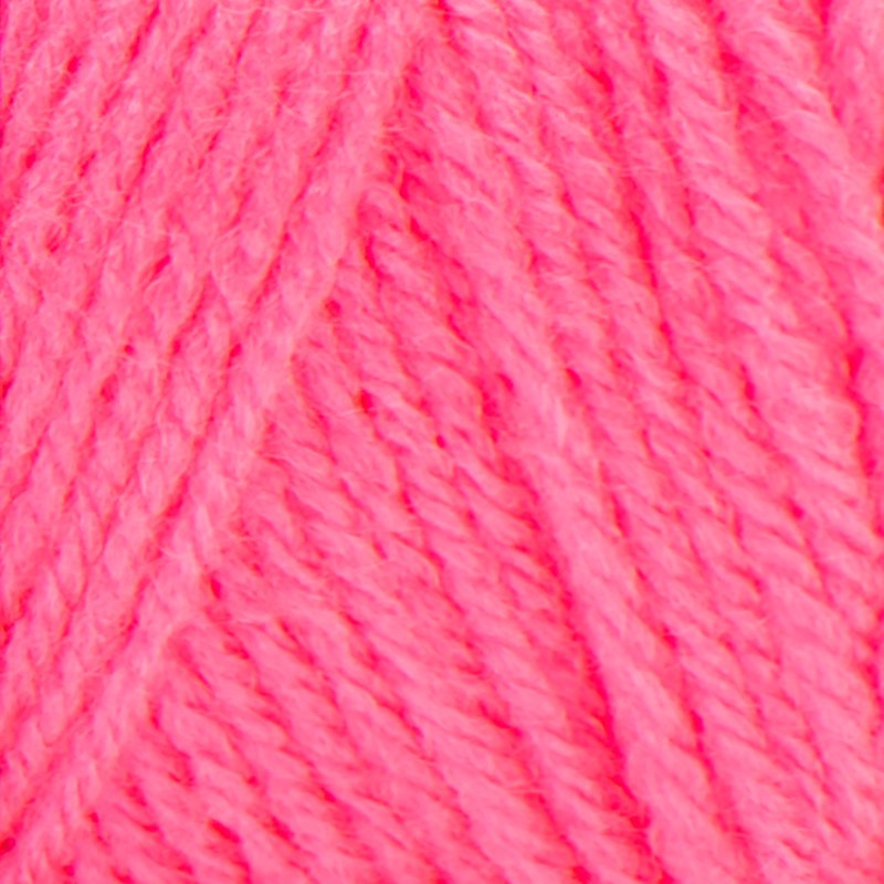 Red Heart Super Saver Acrylic Yarn - Pretty N Pink, 4 Medium Worsted Weight, 7oz/198g