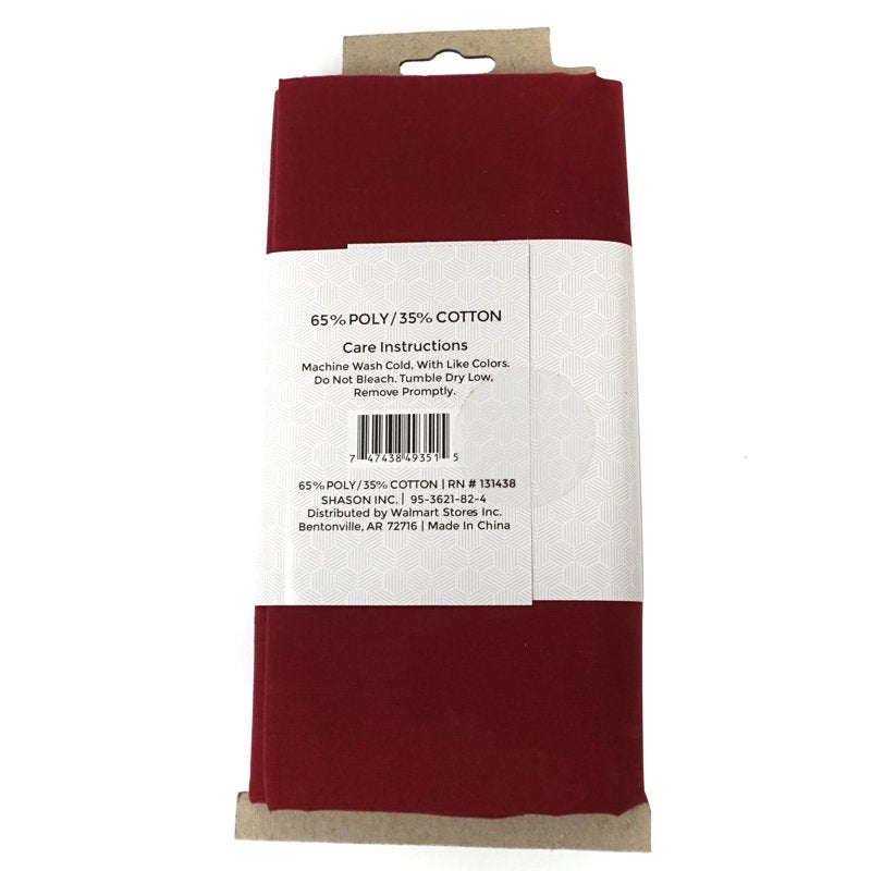 45 Inch Merlot Quilting Poly Cotton Fabric 2 Yards for Crafts & Sewing
