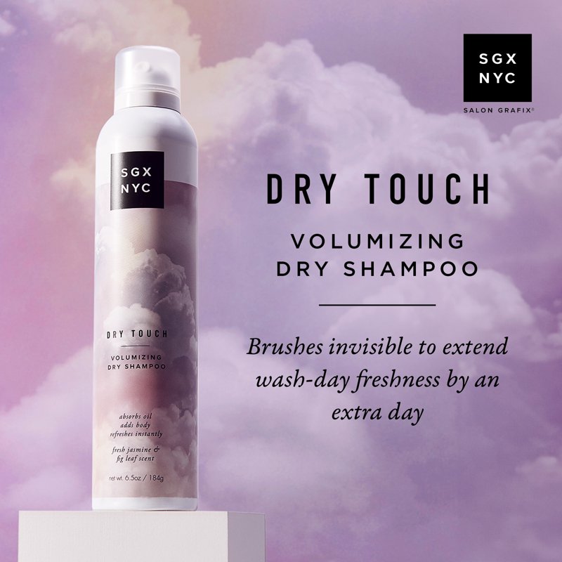 Volumizing Dry Shampoo Spray - Paraben-Free Vegan Hair Refresher, 6.5 oz