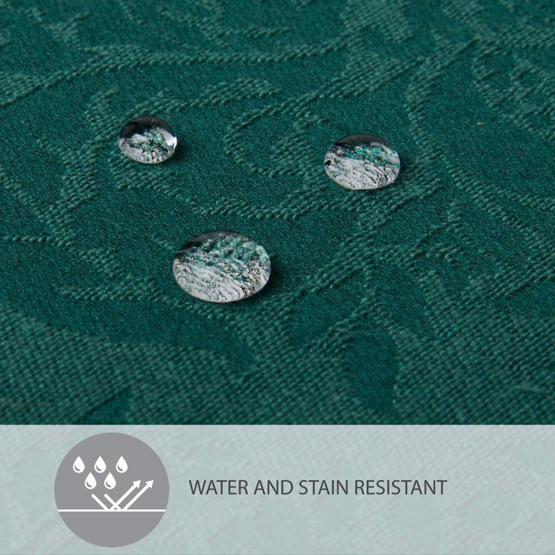 Lexington Placemats 13" x 19" - Stain Resistant Cotton/Polyester, Rust - 4-Pack