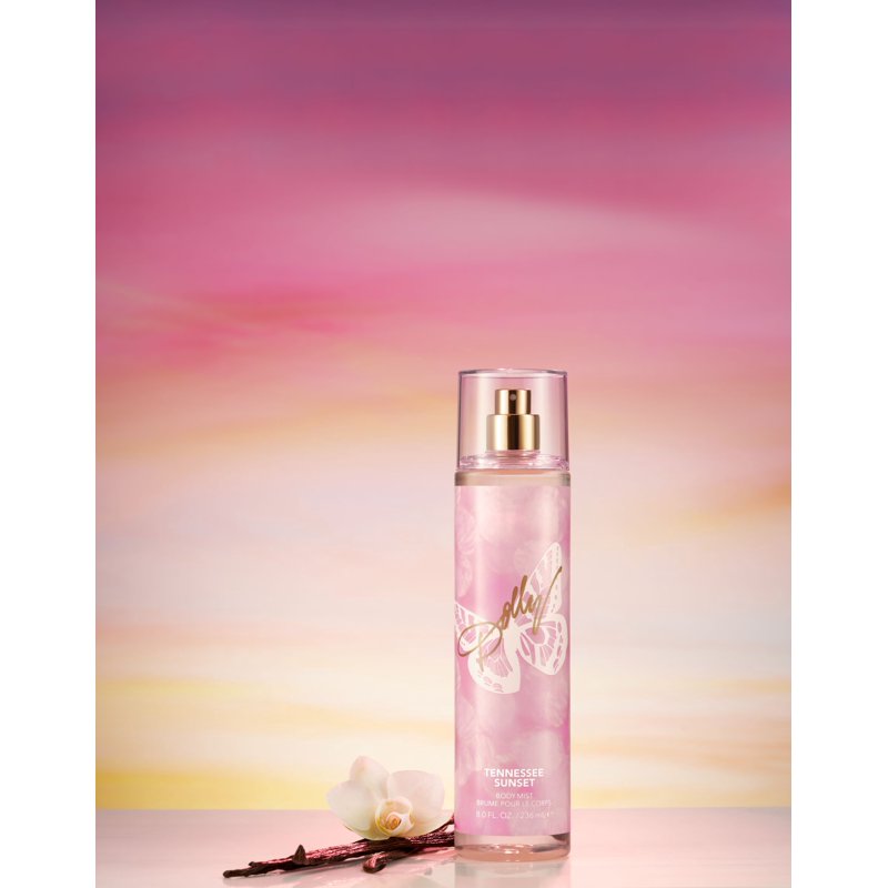 Tennessee Sunset Body Mist by Dolly Parton - 8 Oz Floral Musk Fragrance