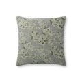 Decorative Pillow 18x18 Silver Sage - Modern Floral Accent Cushion