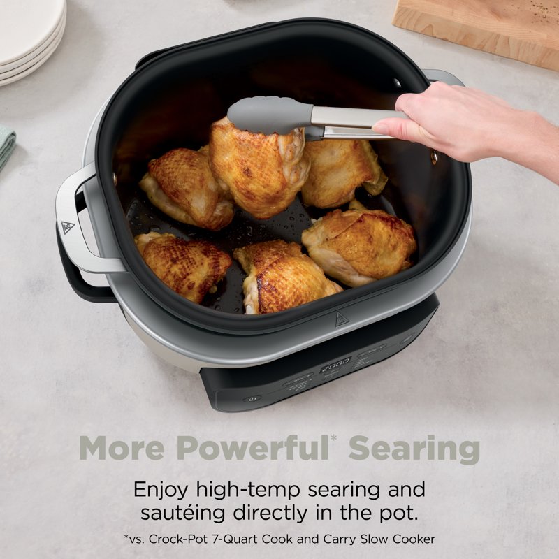 Ninja 8-in-1 Multi-Cooker 7.5 Qt - Stone Finish