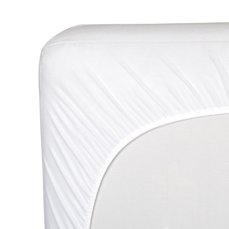 (2 Pack) Waterproof Crib Mattress Pad - Quilted Baby/Toddler Bed Protector 52x28 - Hypoallergenic & Fitted