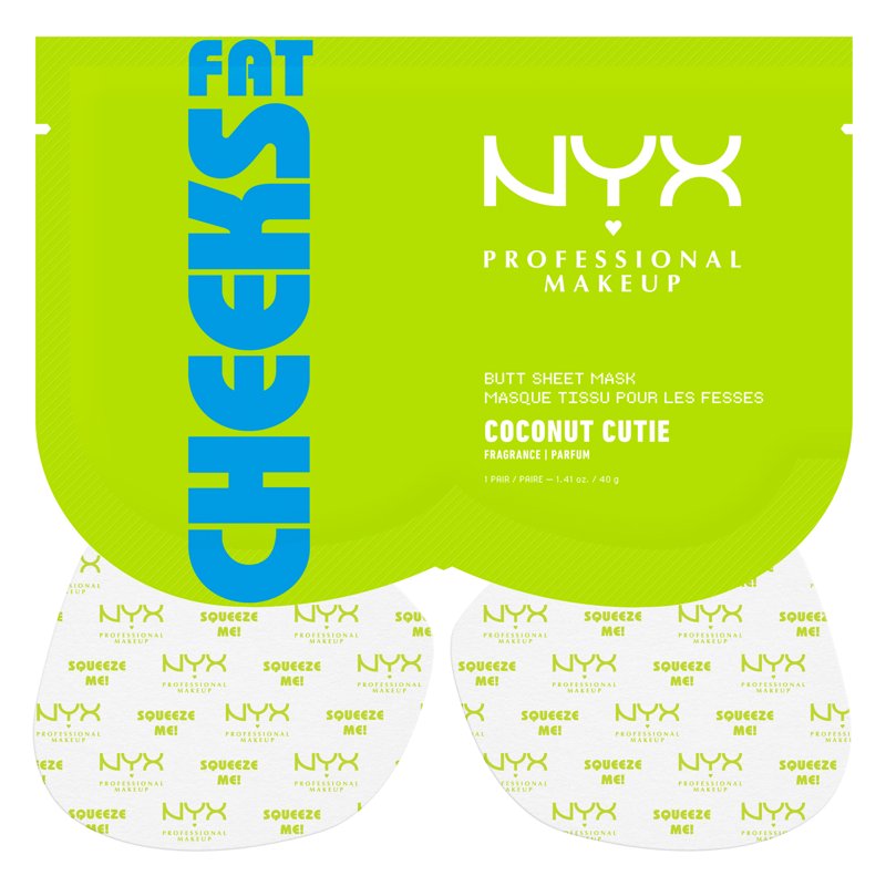 Hydrating Butt Sheet Mask with Jojoba and Avocado Oil - Coconut Cutie