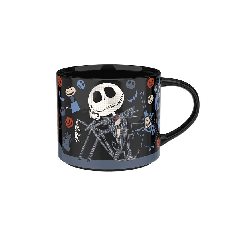 15oz Color Change Ceramic Mug - Nightmare Before Christmas - Pumpkin Jack