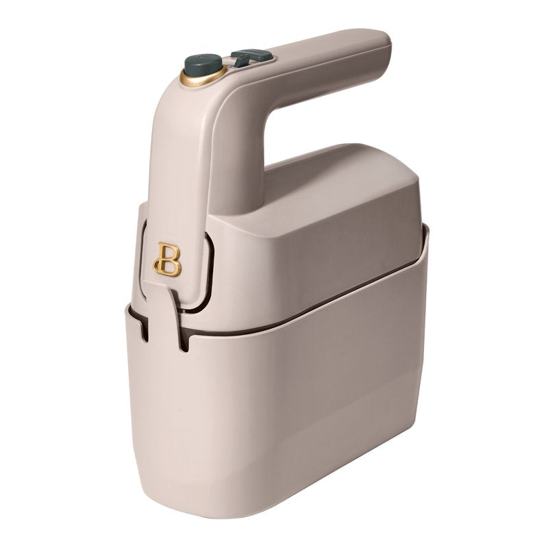 6-Speed Electric Hand Mixer - Porcini Taupe