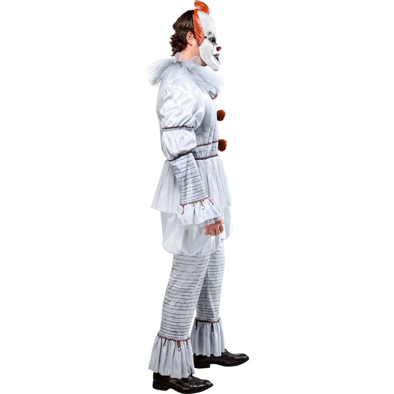 Adult Pennywise Costume for Men Medium 36/38 Halloween Horror Clown