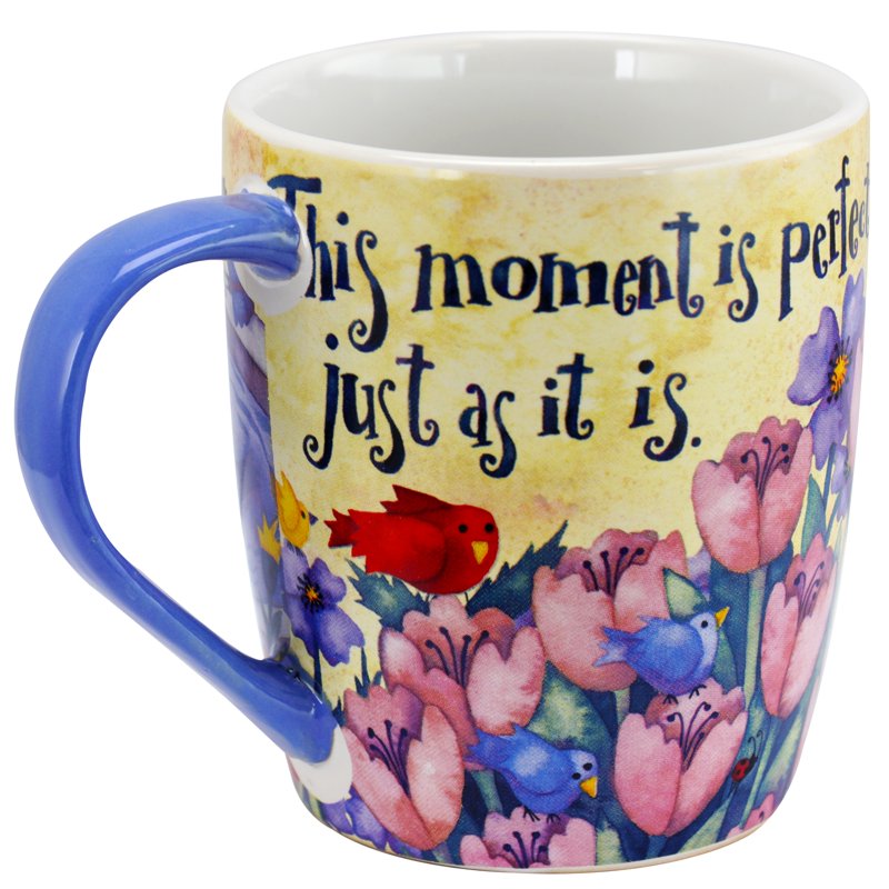 18 oz Ceramic Mug Set - 4 Assorted Designs