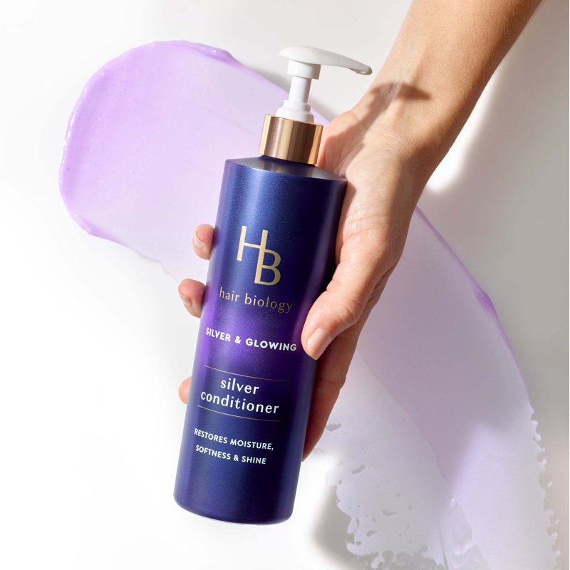 Purple Conditioner for Gray and Blonde Hair - Restores Shine