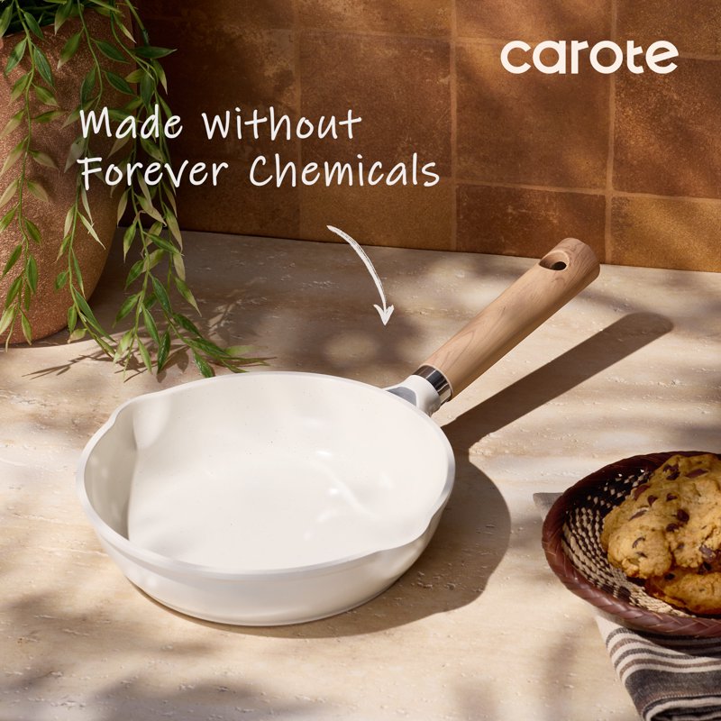 8-Inch Ceramic Nonstick Frying Pan - Induction Compatible Skillet