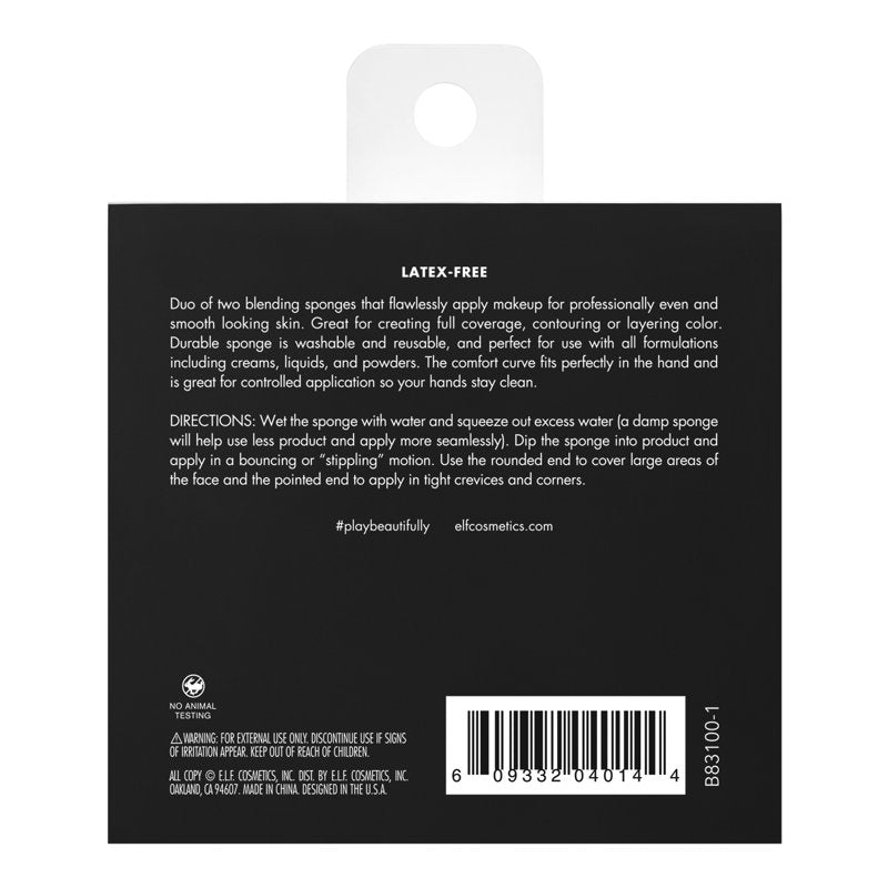 Total Face Sponge Duo - Multi-Sided Latex-Free Makeup Sponges