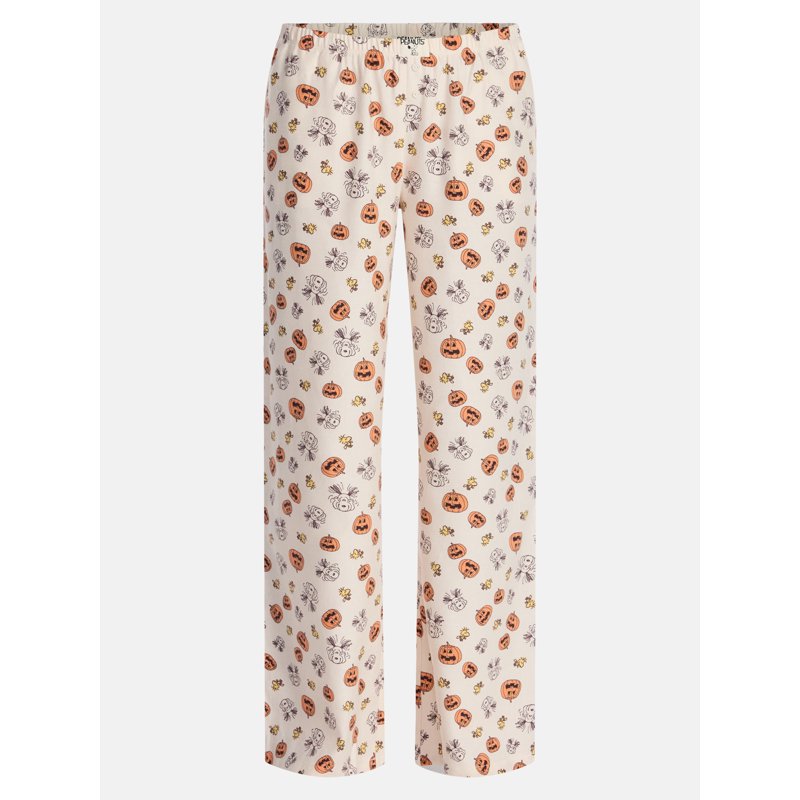Peanuts Women's Pumpkin Sleep Pants Sheer Bliss M - Cozy Lounge Wear