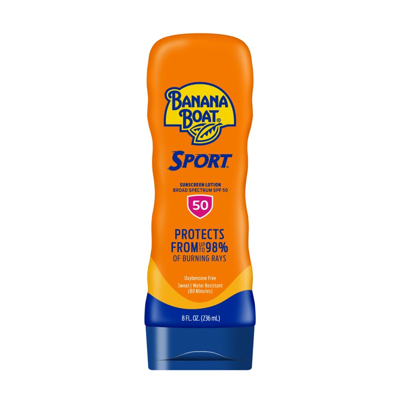 Sport Sunscreen Lotion SPF 50 - Water-Resistant, 8 Fl Oz
