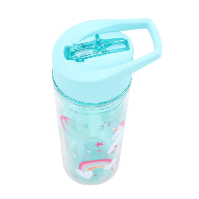 14 oz Double Wall Insulated Unicorn Water Bottle - 2 Pack, Blue