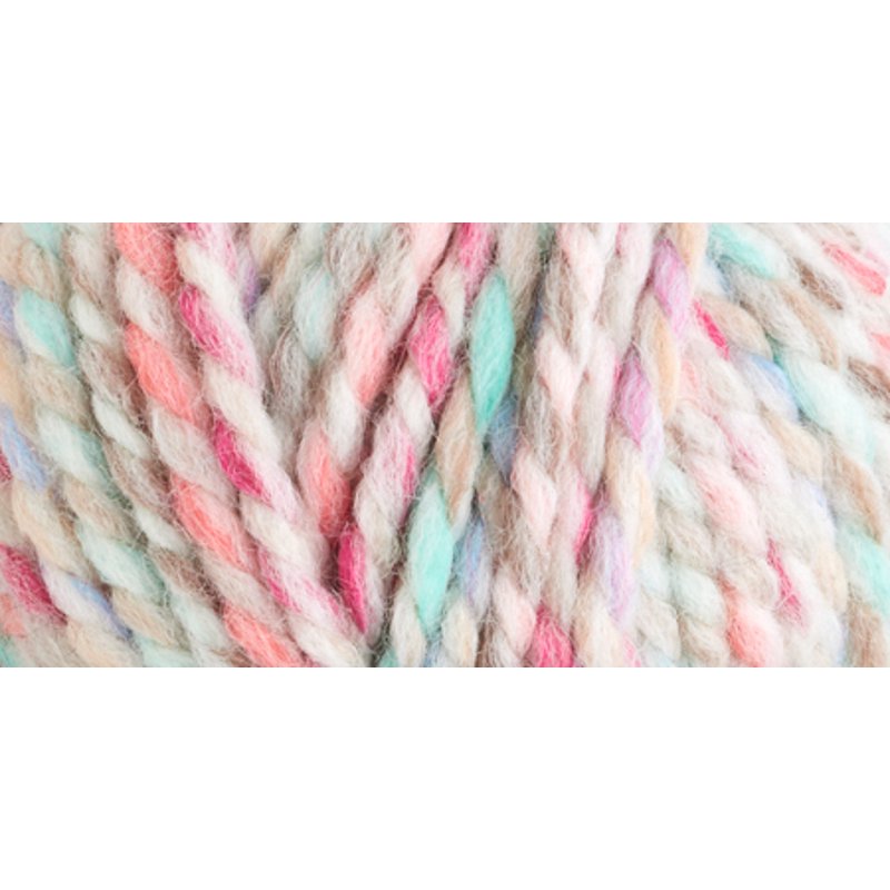 Super Bulky Wool Ease T&Q Carousel Yarn - Single, 87 Yards, Acrylic Wool Blend