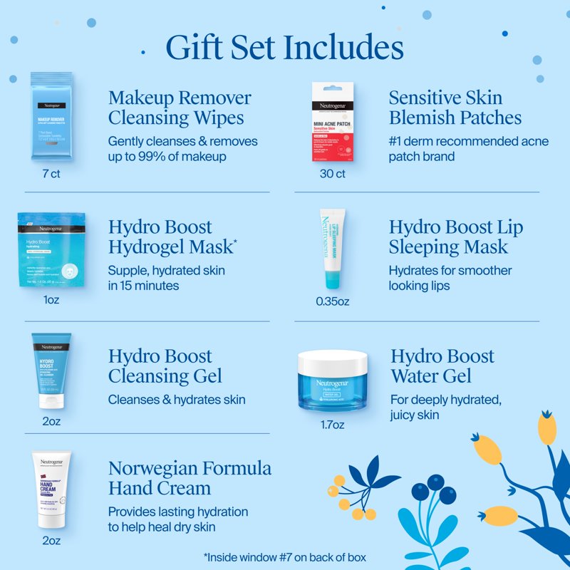 7 Days of Skincare Gift Set - Travel & Full-Size Essentials
