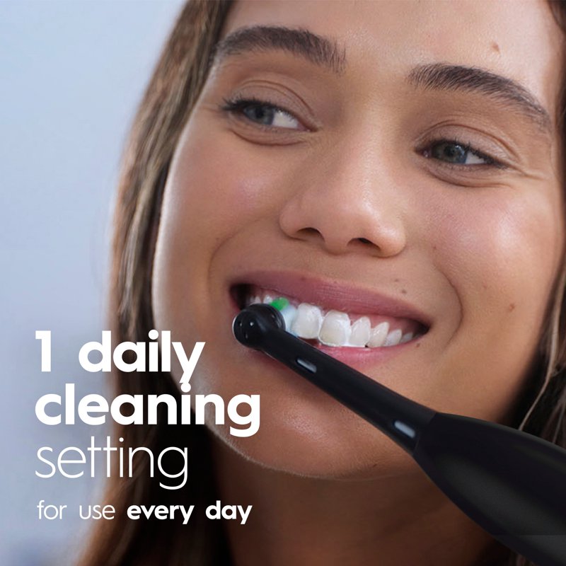 Battery Powered Electric Toothbrush with CrossAction Bristles