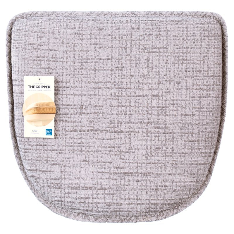Gripper Non-Slip Chair Cushion - 15" x 16" Kendal Nickel - 3 Pack