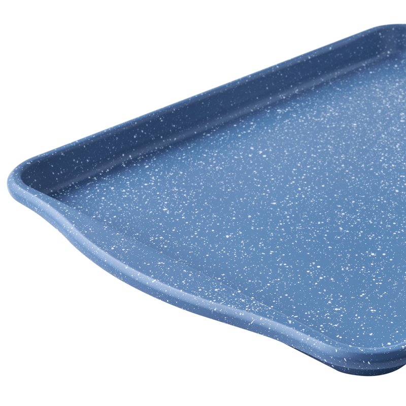 Nonstick Cookie Sheet Set - Blue Speckle, 2-Piece, 13" x 18" & 11" x 15"
