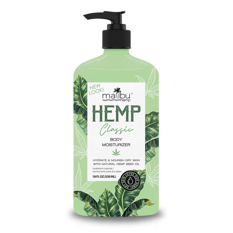 Hemp Seed Oil Body Moisturizer - Non-Greasy Daily Lotion for Dry Skin