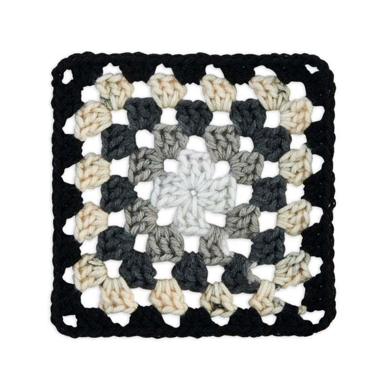 Red Heart Granny Square Yarn Black - Dove | Acrylic Crochet Yarn 8.8oz