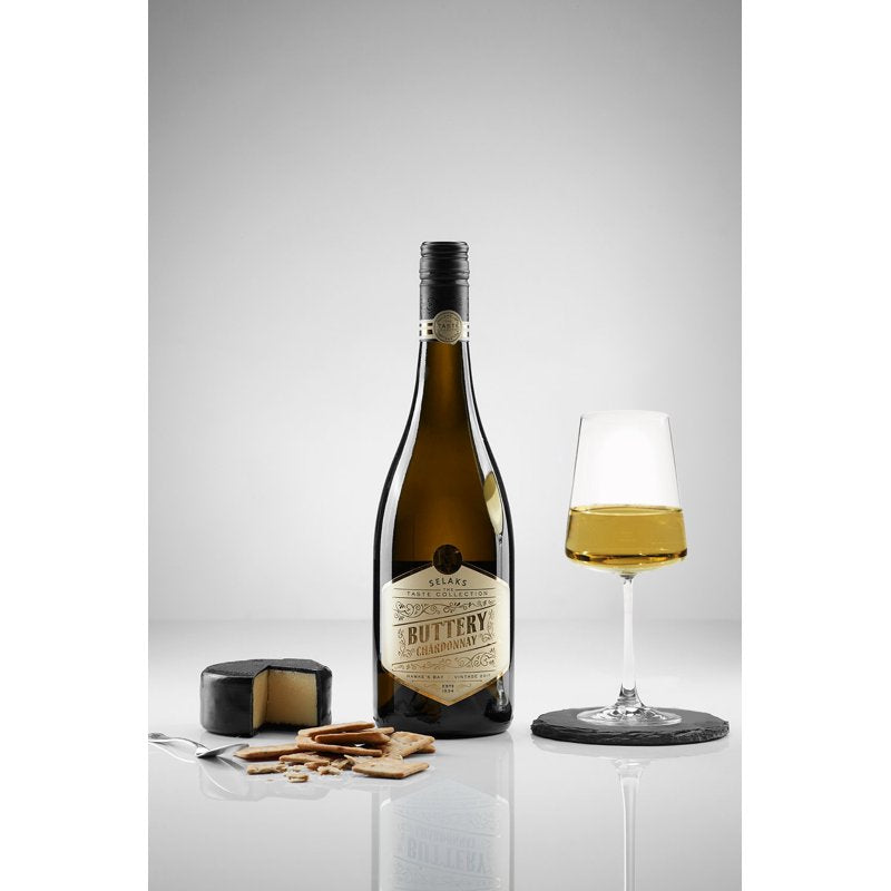 Clear Flared White Wine Glass with Stem - 13 oz, 4 Pack